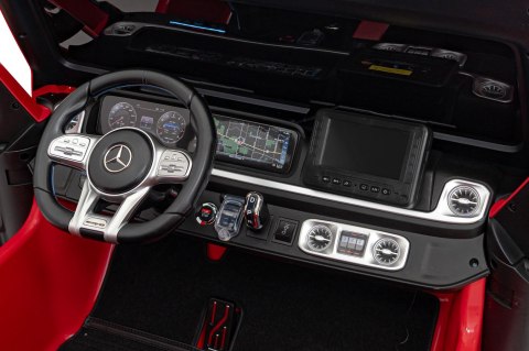Pojazd Mercedes Benz G63 AMG XXL MP4 Czerwony