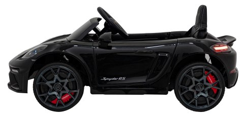 Pojazd Porsche Spyder RS 718 Czarny