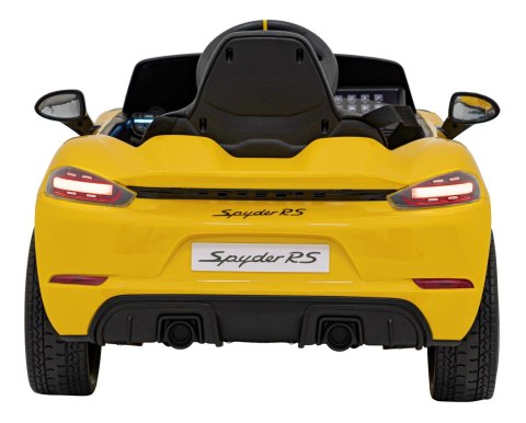 Pojazd Porsche Spyder RS 718 Żółty