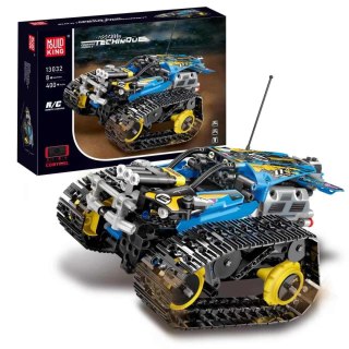 Zestaw Klocków Autko Robot 400el. Niebieski