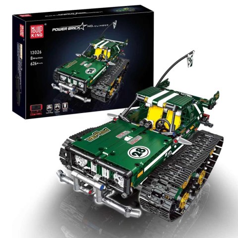 Zestaw Klocków Autko Robot 626el. Zielony Zestaw Klocków Autko Robot 626el. Zielony