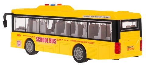 Autobus Żółty Z Funkcją Świateł i Dźwięku Autobus Żółty Z Funkcją Świateł i Dźwięku