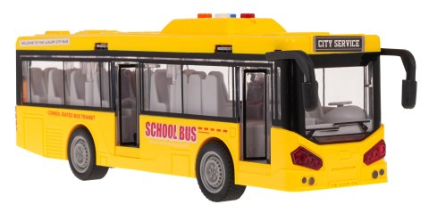 Autobus Żółty Z Funkcją Świateł i Dźwięku Autobus Żółty Z Funkcją Świateł i Dźwięku