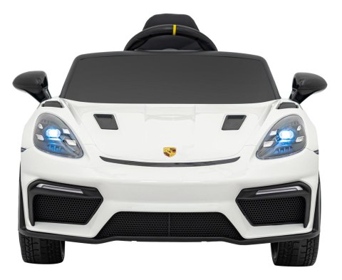 Pojazd Porsche Spyder RS 718 Biały MP4
