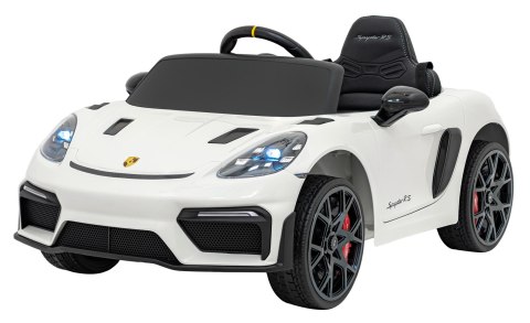 Pojazd Porsche Spyder RS 718 Biały MP4