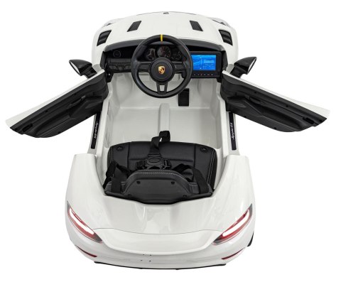 Pojazd Porsche Spyder RS 718 Biały MP4