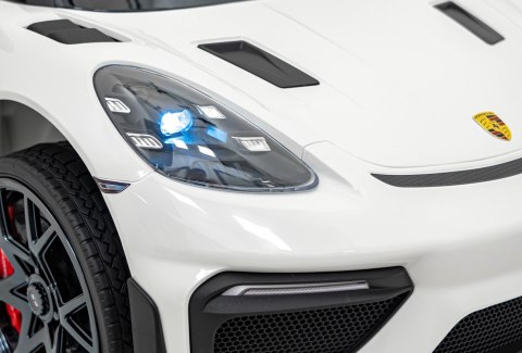 Pojazd Porsche Spyder RS 718 Biały MP4