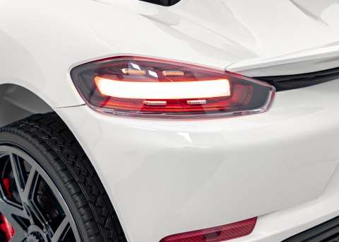 Pojazd Porsche Spyder RS 718 Biały MP4