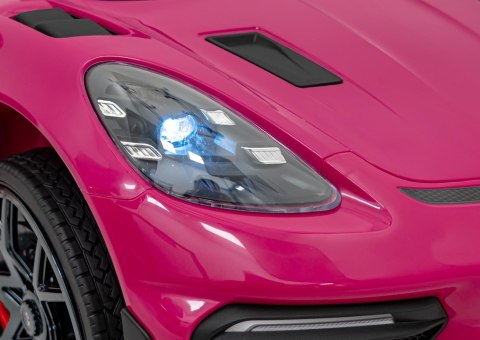 Pojazd Porsche Spyder RS 718 Różowy MP4
