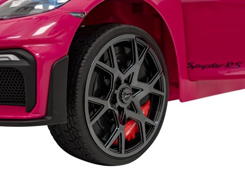 Pojazd Porsche Spyder RS 718 Różowy MP4