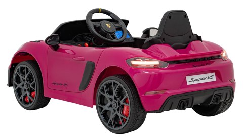 Pojazd Porsche Spyder RS 718 Różowy MP4