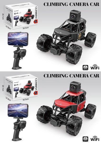 Crawler Z Kamerą WiFi STAR Czerwony Crawler Z Kamerą WiFi STAR Czerwony