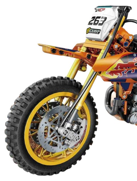 Zestaw Klocków Motor Cross 450el. Zestaw Klocków Motor Cross 450el.