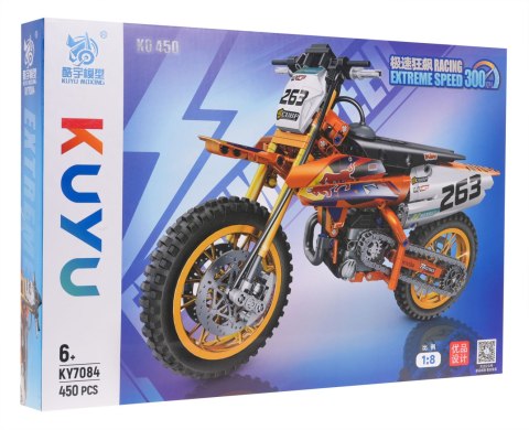 Zestaw Klocków Motor Cross 450el. Zestaw Klocków Motor Cross 450el.