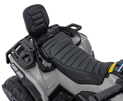 Quad Can Am Outlander ATV z Pilotem Szary