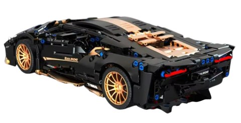 Zestaw Klocków Auto Sportowe Czarne 1309el. Zestaw Klocków Auto Sportowe Czarne 1309el.