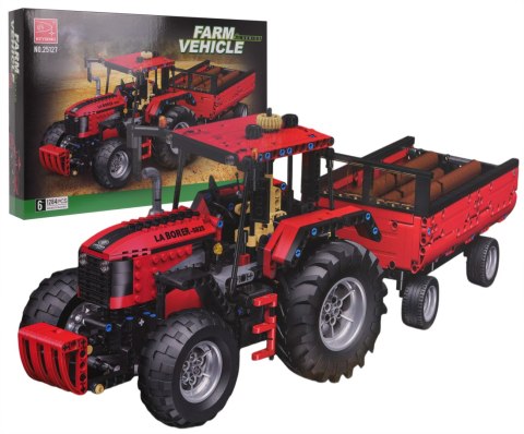 Zestaw Klocków Traktor z Przyczepą 1284el. Zestaw Klocków Traktor z Przyczepą 1284el.