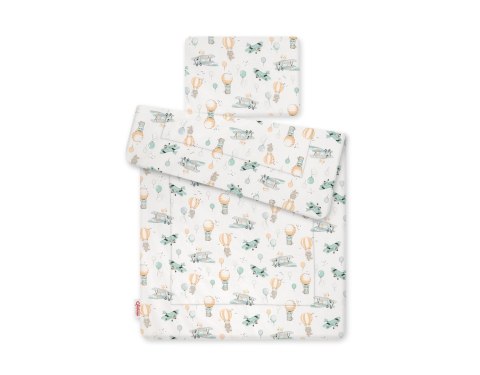 Komplet pościeli dla niemowląt z wypełnieniem 2-cz 75x100cm NEWBORN - sky adventure Komplet pościeli dla niemowląt z wypełnieniem 2-cz 75x100cm NEWBORN - sky adventure