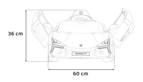 Pojazd Lamborghini Revuelto Czarne