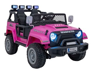 Pojazd Off Road MONSTER Różowy