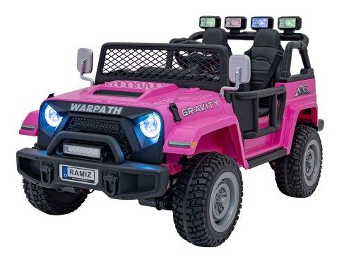 Pojazd Off Road MONSTER Różowy