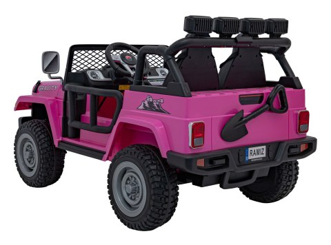 Pojazd Off Road MONSTER Różowy