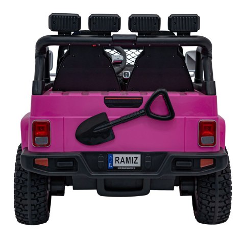 Pojazd Off Road MONSTER Różowy