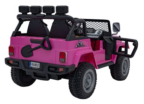 Pojazd Off Road MONSTER Różowy