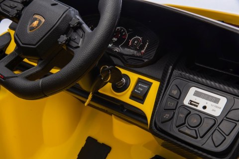 Pojazd Lamborghini Revuelto XL STRONG Żółty