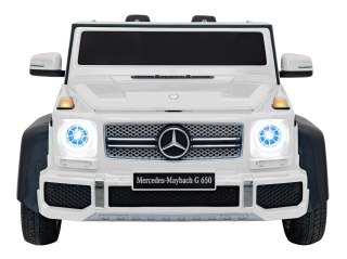 Pojazd Mercedes Benz MAYBACH G650 Biały