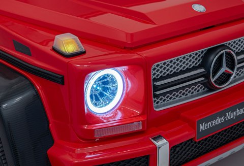 Pojazd Mercedes Benz MAYBACH G650 Czerwony