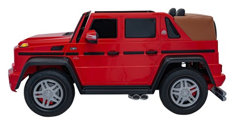 Pojazd Mercedes Benz MAYBACH G650 STRONG Czerwony
