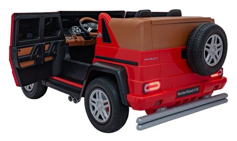 Pojazd Mercedes Benz MAYBACH G650 STRONG Czerwony