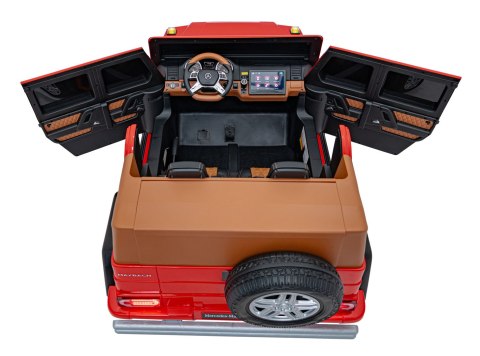 Pojazd Mercedes Benz MAYBACH G650 STRONG Czerwony