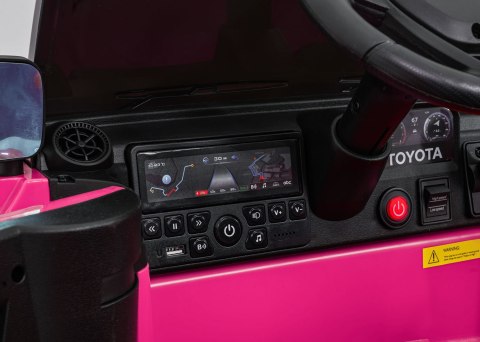 Pojazd Toyota Land Cruiser PRADO Różowy