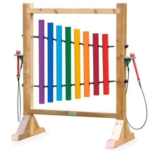 MASTERKIDZ Tęczowe Dzwonki Kolorowa Tablica Do Grania MASTERKIDZ Tęczowe Dzwonki Kolorowa Tablica Do Grania
