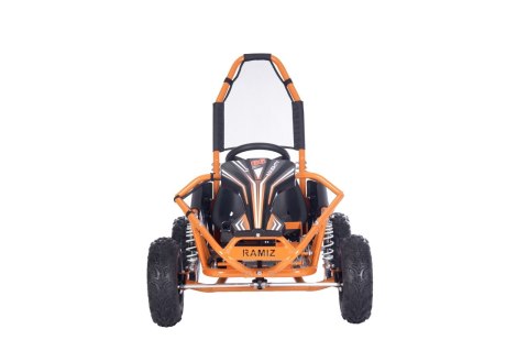 Pojazd Gokart Elektryczny MAIGHTY Pomarańczowy