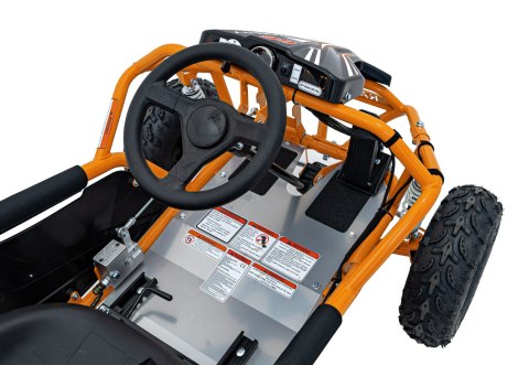 Pojazd Gokart Elektryczny MAIGHTY Pomarańczowy