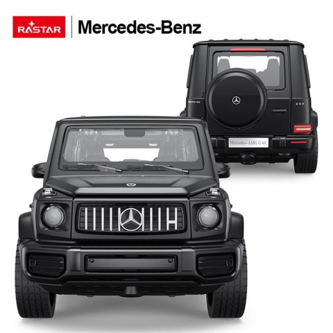 Autko Metalowe 1/32 Mercedes-Benz AMG G63 z Dźwiękiem Czarny RASTAR Autko Metalowe 1/32 Mercedes-Benz AMG G63 z Dźwiękiem Czarny RASTAR
