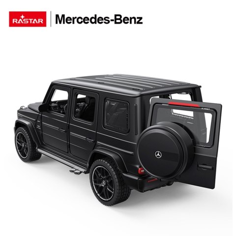 Autko Metalowe 1/32 Mercedes-Benz AMG G63 z Dźwiękiem Czarny RASTAR Autko Metalowe 1/32 Mercedes-Benz AMG G63 z Dźwiękiem Czarny RASTAR