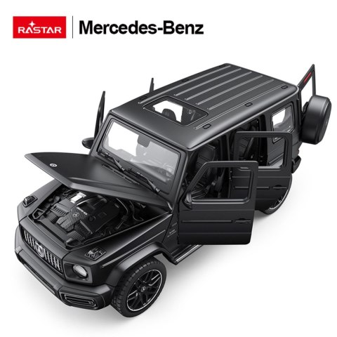Autko Metalowe 1/32 Mercedes-Benz AMG G63 z Dźwiękiem Czarny RASTAR Autko Metalowe 1/32 Mercedes-Benz AMG G63 z Dźwiękiem Czarny RASTAR