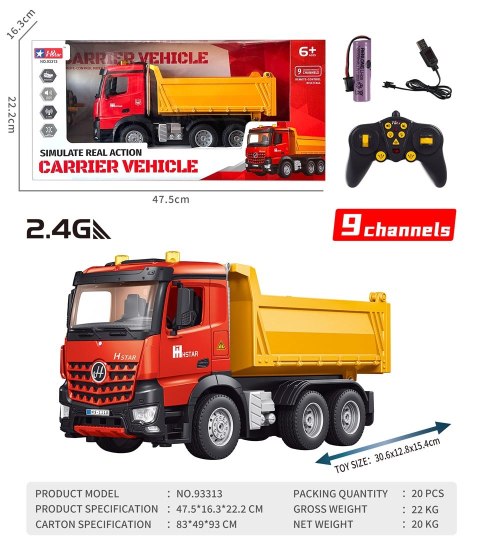 Duża Wywrotka R/C Duża Wywrotka R/C