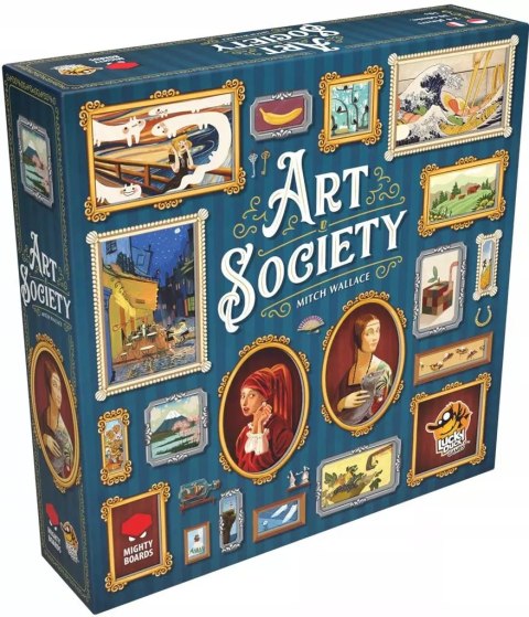 Gra planszowa Lucky Duck Games Art Society Gra planszowa Lucky Duck Games Art Society