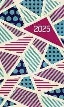 Kalendarz 2025 Kieszonkowy Silver Lakierowany MIX Kalendarz 2025 Kieszonkowy Silver Lakierowany MIX