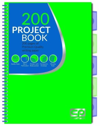 Kołobrulion A4 Coolpack neon zielony new