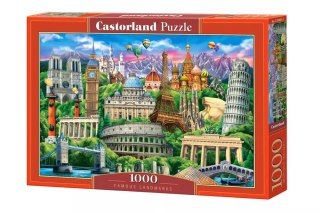 Puzzle 1000 elementów. Famous Landmarks