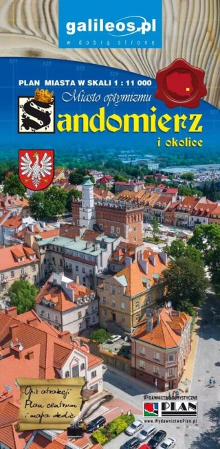 Sandomierz - plan miasta