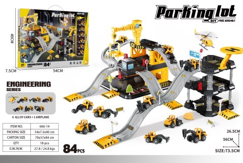 Wielofunkcyjny Parking Plac Budowy + Akcesoria Wielofunkcyjny Parking Plac Budowy + Akcesoria