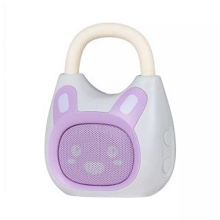 Alilo. Głośnik Bluetooth Pocket Bunny K1, fioletowy