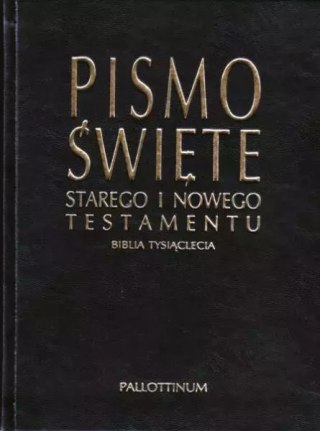 Biblia Tysiąclecia - format oazowy, ekoskóra